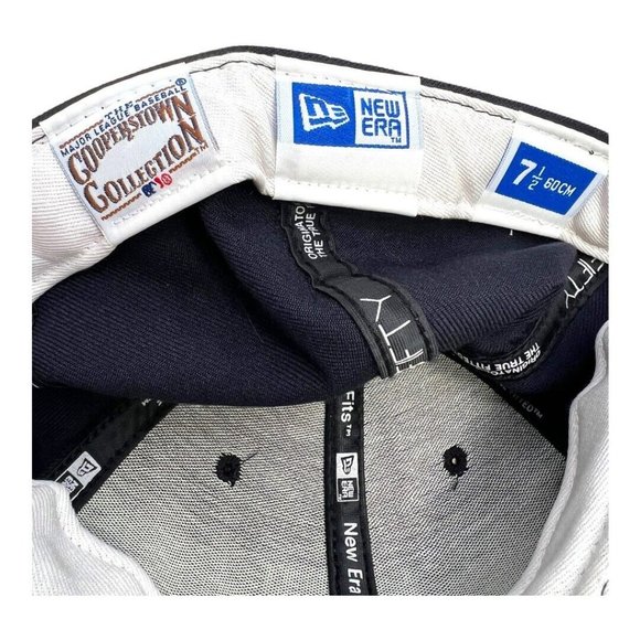 National Baseball Hall Of Fame New Era Cooperstown Collection Baseball Hat 7.5 - Picture 7 of 8